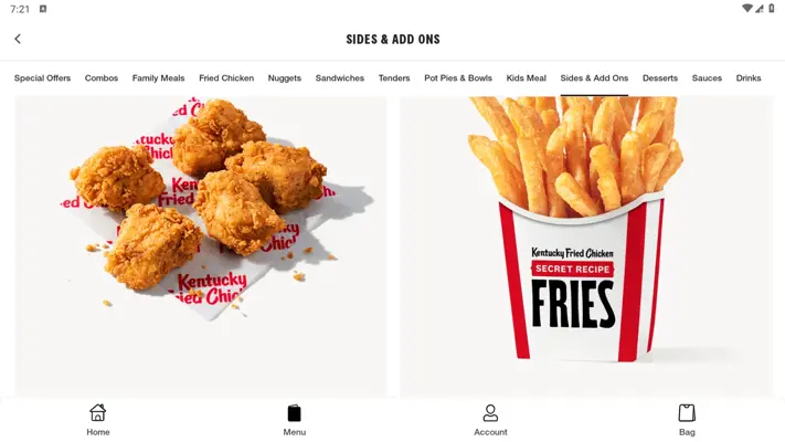 KFC US android App screenshot 7